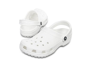 SANDALIAS UNISEX CROCS BLANCO CR10001-100 CLASSIC CLOG WHITE - 2