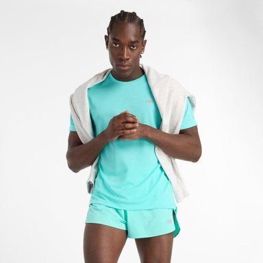 POLO NEW BALANCE ATHLETICS T-SHIRT HOMBRE