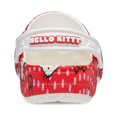 ZUECOS CROCS HELLO KITTY RED CLASSIC CLOG T NIÑOS - 4