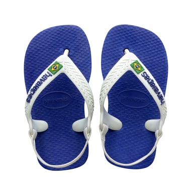 SANDALIAS HAVAIANAS BABY BRASIL LOGO NIÑOS - 5
