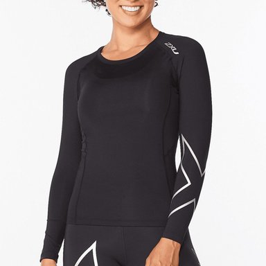 POLO 2XU CORE COMPRESSION LONG SLEEVE MUJER