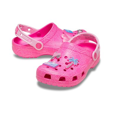 ZUECOS CROCS MATTEL PINK BARBIE CLASSIC CLOG K NIÑOS - 2