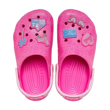 ZUECOS CROCS MATTEL PINK BARBIE CLASSIC CLOG K NIÑOS - 5