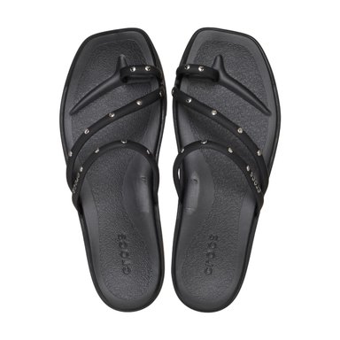 SANDALIAS CROCS MIAMI STUDDED TOE LOOP SANDAL W MUJER - 3