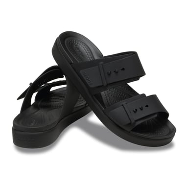 SANDALIAS CROCS BROOKLYN BUCKLE LOW W MUJER - 2