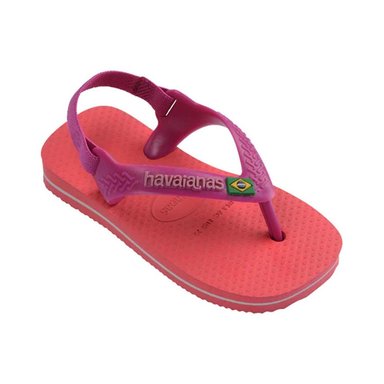 SANDALIAS HAVAIANAS BABY BRASIL LOGO NIÑOS - 2