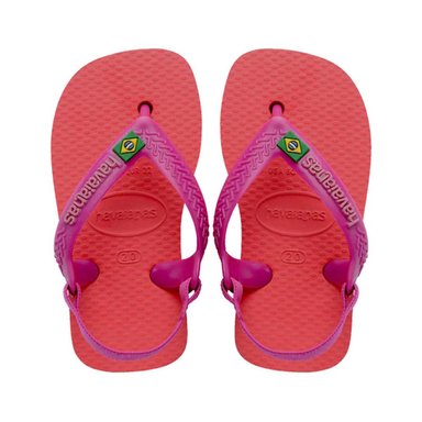 SANDALIAS HAVAIANAS BABY BRASIL LOGO NIÑOS - 4
