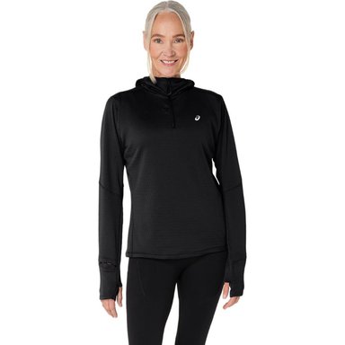 POLO ASICS ROAD WINTER LS HOODIE MUJER