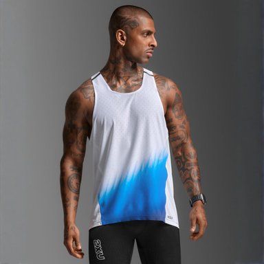 BIVIDI 2XU LIGHT SPEED REACT SINGLET HOMBRE