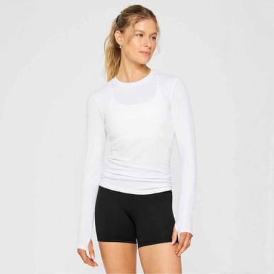 POLO FABLETICS FEATHER TECH+ LONG-SLEEVE TOP MUJER - 1
