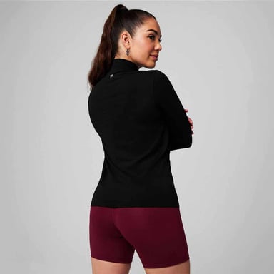 TOP FABLETICS FEATHER TECH+ HALF-ZIP TOP MUJER - 2