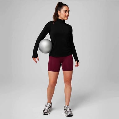 TOP FABLETICS FEATHER TECH+ HALF-ZIP TOP MUJER - 3