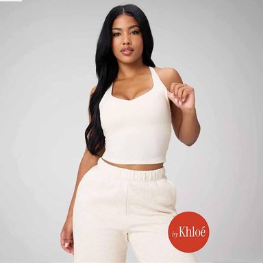 POLO FABLETICS ANYWHERE CROPPED BUILT-IN BRA TANK MUJER