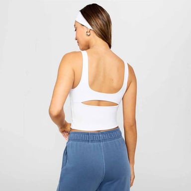 TOP FABLETICS PURELUXE BUILT-IN BRA TANK MUJER - 2