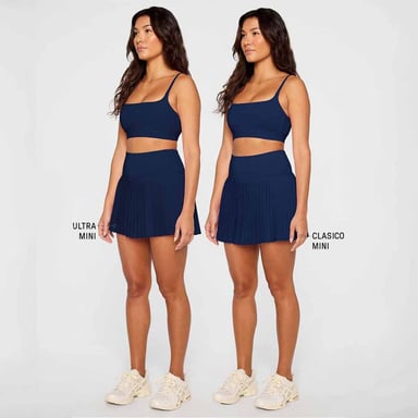 FALDA FABLETICS HOT SHOT PLEATED SKIRT MUJER - 5