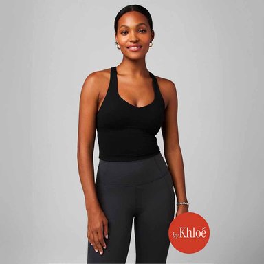 POLO FABLETICS ANYWHERE CROPPED BUILT-IN BRA TANK MUJER