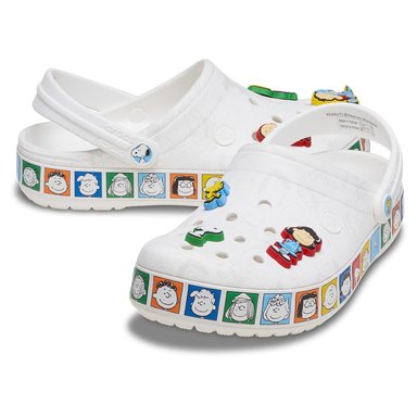 ZUECOS CROCS PEANUTS CROCBAND CLOG UNISEX - 4