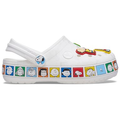 ZUECOS CROCS PEANUTS CROCBAND CLOG K NIÑOS MÁS DE 5 AÑOS - 1