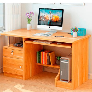 ESCRITORIO PARA COMPUTADORA PERSONAL MUEBLES CRISOSTOMO HOME OFICCE HAYA 100CM