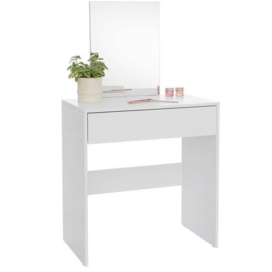 TOCADOR MAQUILLAJE MUEBLES CRISOSTOMO HOME OFICCE BLANCO 70CM
