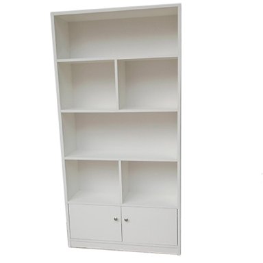 LIBRERO MODERNO BLANCO 80CM