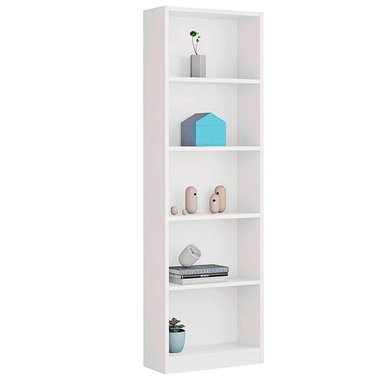 LIBRERO MUEBLES CRISOSTOMO HOME OFICCE BLANCO JUVENIL - 3