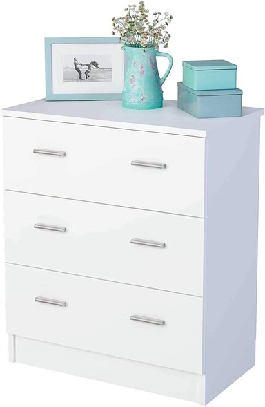COMODA MUEBLES CRISOSTOMO HOME OFICCE JUVENIL 60CM MELAMINA BLANCO