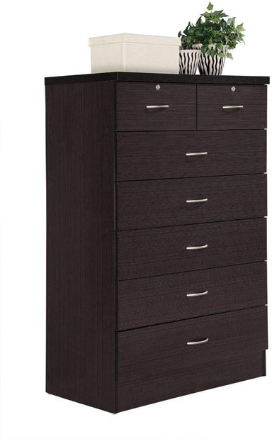 COMODA MUEBLES CRISOSTOMO HOME OFICCE MODERNO 60CM MELAMINA MULTICOLOR WENGUE