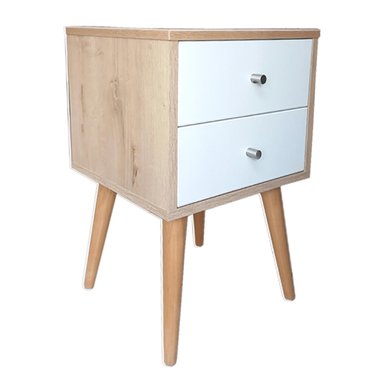 VELADOR MUEBLES CRISOSTOMO VINTAGE DUNA BLANCO