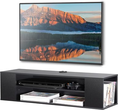 MUEBLE PARA TV MUEBLES CRISOSTOMO HOME OFICCE MODERNO 55 PULGADAS NEGRO - 3