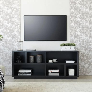 CENTRO DE ENTRETENIMIENTO MUEBLES CRISOSTOMO HOME OFICCE PARA TV 65 PULGADAS NEGRO - 3