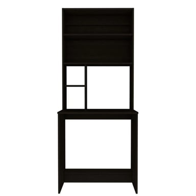 ESCRITORIO ESTANTE MUEBLES CRISOSTOMO HOME OFICCE 75 CM X 75 CM DE MELAMINA WENGUE - 4