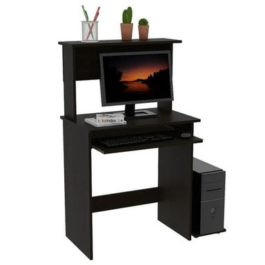 ESCRITORIO ESTANTE MUEBLES CRISOSTOMO HOME OFICCE 69 CM MODERNO WENGUE