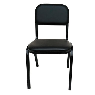 SILLA MUEBLES CRISOSTOMO SHERATON APILABLE NEGRO