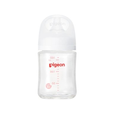 BIBERON PIGEON SOFTOUCH POLIPROPILENO BOCA ANCHA 160ML/5OZ. BLANCO