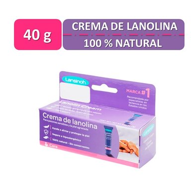 CREMA LANOLINA  PARA PEZONES AGRIETADOS  40GR - LANSINOH