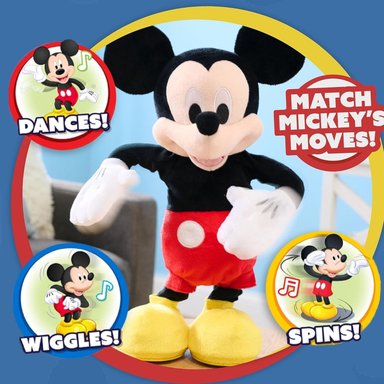 MUÑECO PELUCHE MICKEY MOUSE MOVIMIENTO Y SONIDO - 4