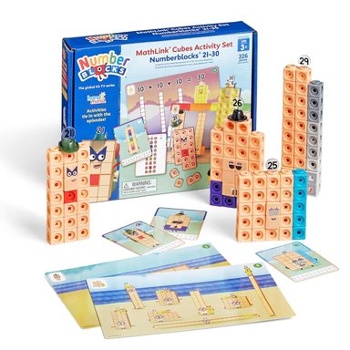 NUMBER BLOCKS MATHLINK ACTIVITY SET 21 AL 30 - 1