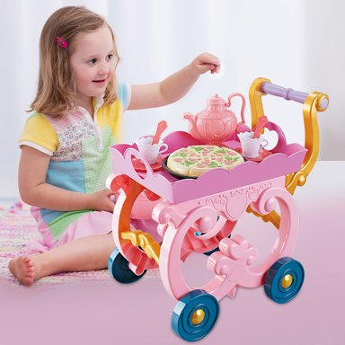 JUEGO 3920 PLAY SET CARRITO HORA DEL TÉ CON ACCESORIOS