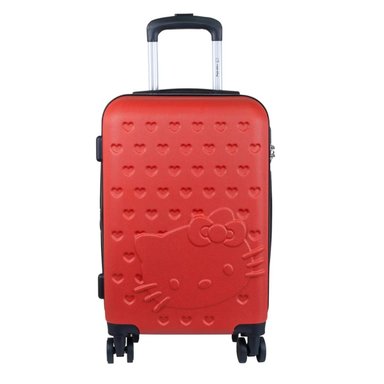 MALETA DE CABINA CARRY ON HELLO KITTY ROJO SCOOL - 1