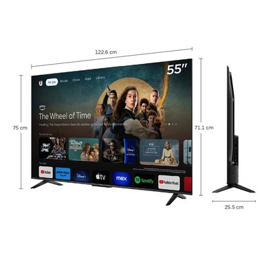 TELEVISOR TCL 55' QLED 4K 55T6C GOOGLE TV - 2
