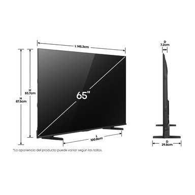 TELEVISOR HISENSE 65' 65Q6QV QLED UHD 4K - 2