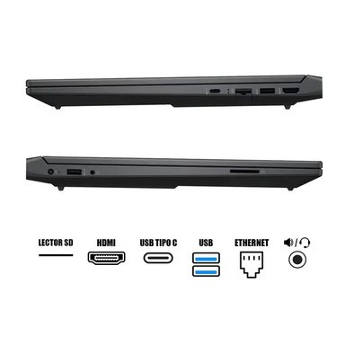 LAPTOP HP VICTUS GAMING 15-FA2013DX 15.6' INTEL CORE I5 512GB SSD 8GB NVIDIA RTX 3050 - 3