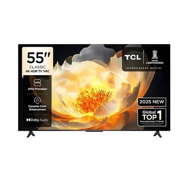 TELEVISOR TCL 55 ' 55V6C 2025 LED 4K UHD GOOGLE TV