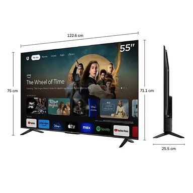 TELEVISOR TCL 55 ' 55V6C 2025 LED 4K UHD GOOGLE TV - 2