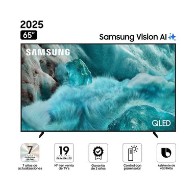 TELEVISOR SAMSUNG 65 ' QN65Q7FAAGXPE 2025 QLED 4KUHD TIZEN - 2