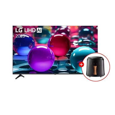 COMBO TELEVISOR LG 65' UHD 4K THINQ AI 65UA7300PSB +AI MAGIC REMOTE + FREIDORA DE AIRE BOMA BM-689 - 1
