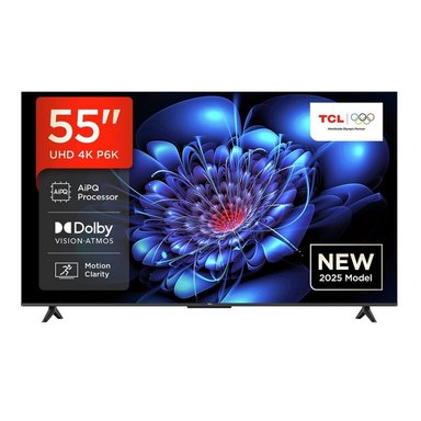 TELEVISOR TCL 55' 55P6K 4K UHD GOOGLE TV 2025 LED 3840 × 2160 GOOGLE TV - 1