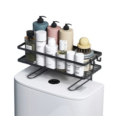 ORGANIZADOR DE BAÑO SOBRE EL ESTANTE DE INODORO NIVEL 1