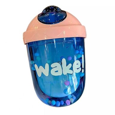 TOMATODO COMPACTO SORBETE DE SILICONA CAPACIDAD 300ML AZUL